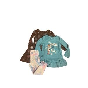 Disney Frozen OLAF Outfit Matching Set 4T / 4